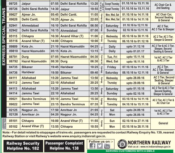 railway, indian railway, special trains