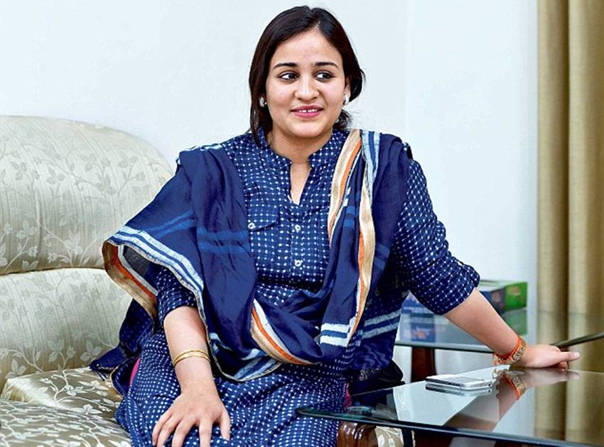 प्रतीक यादव की पत्नी अपर्णा।