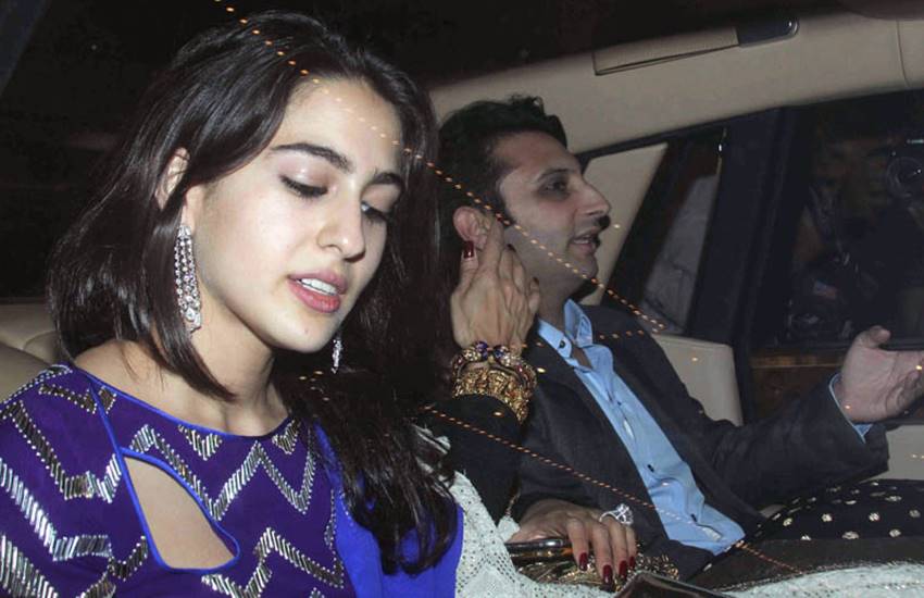 saif ali khan, sara ali khan, saif ali khan with sara ali khan, saif ali khan daughter, bollywood star pics, bollywood star photos, sara ali khan hot photos, sara ali khan diwali pics, sara ali khan in amitabh bachchan diwali party, amitabh bachchan diwali party, suhana khan, suhana khan shah rukh khan, suhana khan pictures, sara ali khan saif ali khan, sara ali khan pictures, star daughters, bollywood star kids