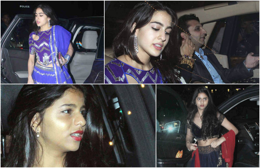 saif ali khan, sara ali khan, saif ali khan with sara ali khan, saif ali khan daughter, bollywood star pics, bollywood star photos, sara ali khan hot photos, sara ali khan diwali pics, sara ali khan in amitabh bachchan diwali party, amitabh bachchan diwali party, suhana khan, suhana khan shah rukh khan, suhana khan pictures, sara ali khan saif ali khan, sara ali khan pictures, star daughters, bollywood star kids