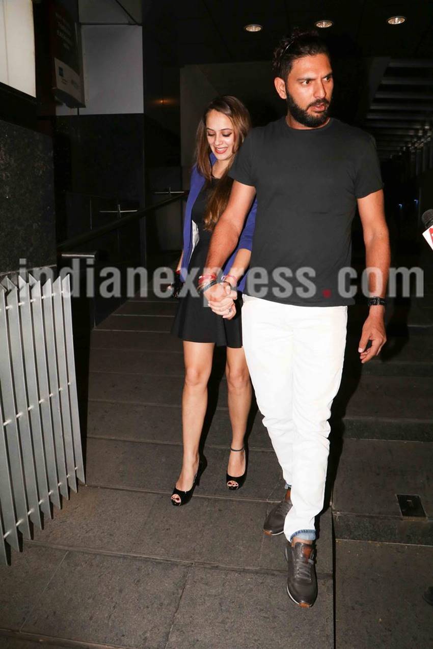 yuvraj singh, hazel keech, wedding