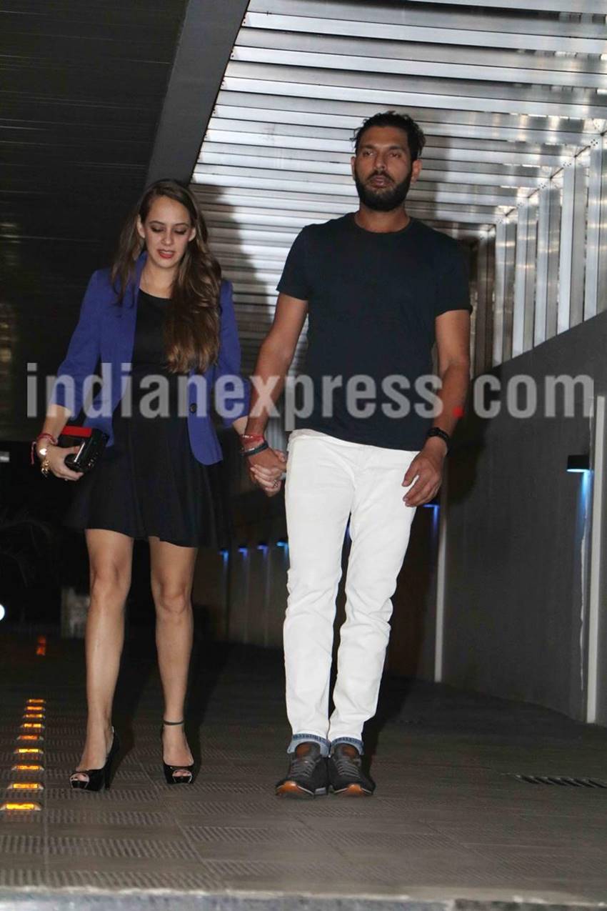 yuvraj singh, hazel keech, wedding