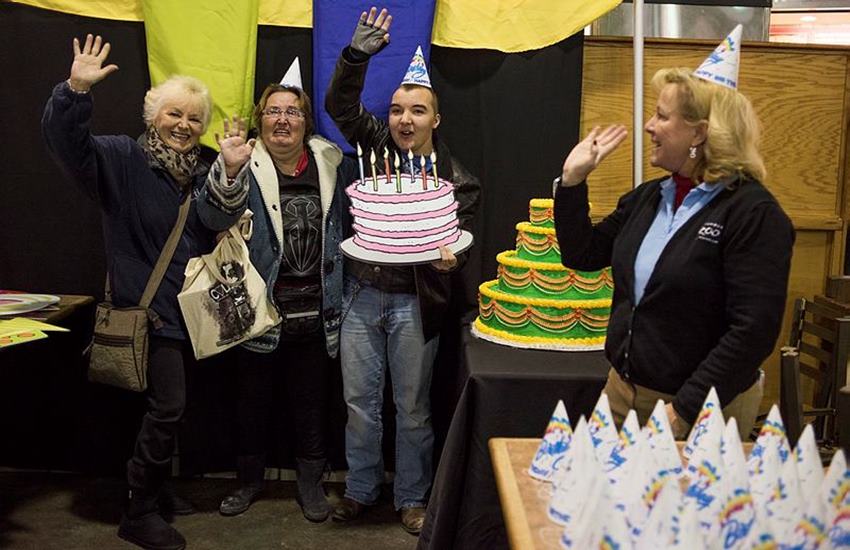 Colo, gorilla, US's oldest living gorilla,60th birthday, medical care, Columbus Zoo