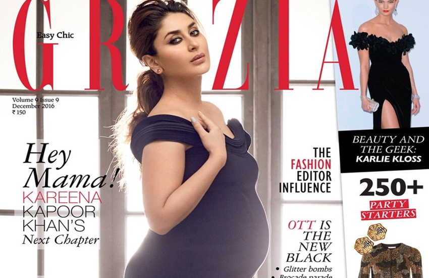kareena kapoor, grazia magazine