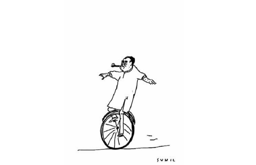 rahul gandhi on cycle, 
