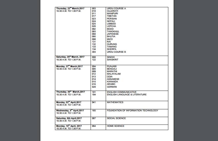 cbse, cbse exam 2017, cbse exam date, cbse 2017, cbse exam 2017 date, cbse board exam date, cbse 10th exam date, cbse 12th exam date, cbse date sheet, cbse date sheet 2017, cbse time table 2017, cbse 10th date sheet, cbse class 10th date sheet, cbse class 12th date sheet, cbse latest news, cbse board latest update
