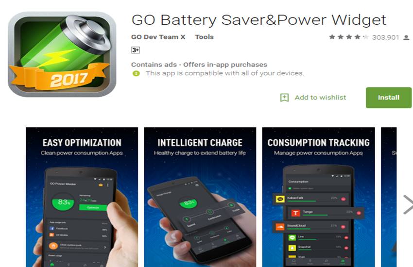 go battery saver & power
