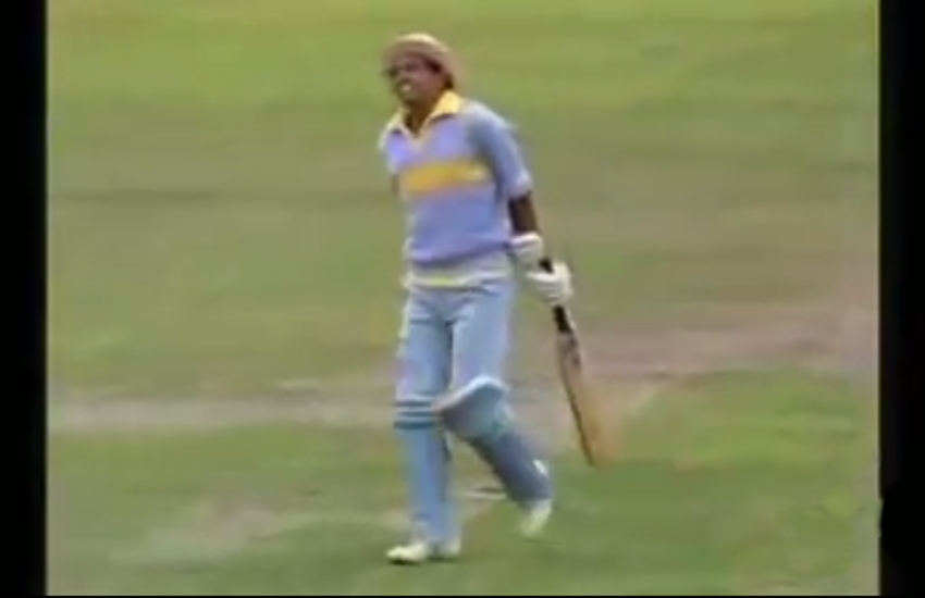 Indian, former cricketer, Mohinder Amarnath, OUT, Handling the ball, obstructing the field, watch video, india, cricket