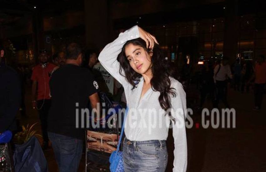 saif ali khan, saif ali khan daughter, sara ali khan, amrita singh daughter, bonny kapoor, bonny kapoor daughter, jhanvi kapoor, shridevi daughter, hritik roshan, imran hashmim ajay devgan, mumbai airpot, star kids, bollywood debut, entertainment news, entertainment news in hindi, jansatta