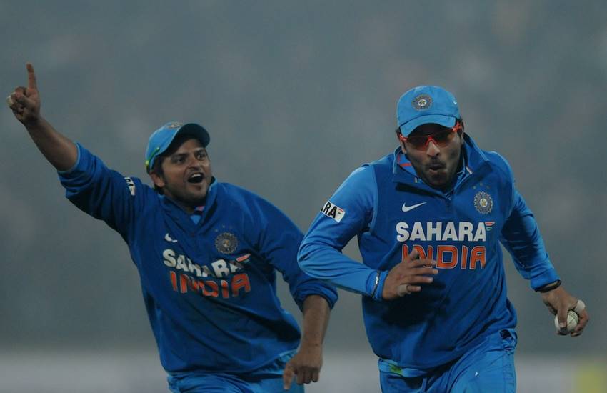 yuvraj singh and suresh raina