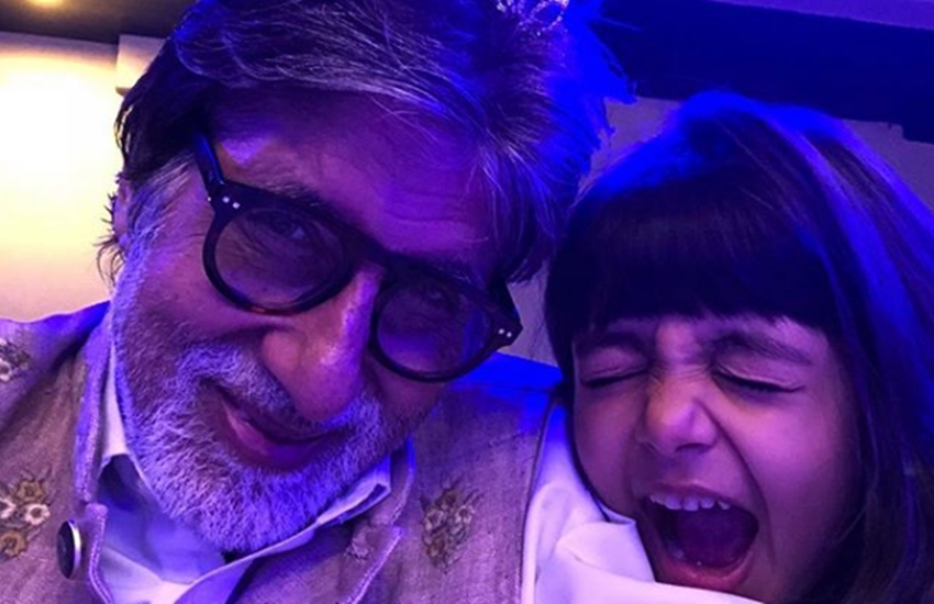 amitabh bachchan, aaradhya bachchan, amitabh bachchan new year photos, amitabh bachchan aaradhya bachchan new year, amitabh bachchan happy new year, amitabh bachchan instagram pic with aaradhya, big b new year celebrations, amitabh bachchan granddaughter aaradhya bachchan pics, amitabh bachchan with granddaughter aaradhya, amitabh bachchan latest updates