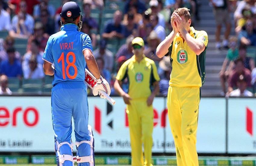 Virat kohli and james faulkner