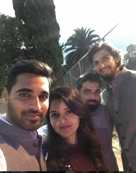 "Bhuvneshwar kumar, Ishant sharma, RP Singh, Irfan pathan, india vs south africa, india vs south africa 2018, india vs south africa Live Score, Ind vs Sa Live Score, India vs South Africa Live, ind vs sa 2018, ind vs sa, india vs south africa test, Bhuvneshwar kumar- Nupur Nagar, Bhuvneshwar kumar holidays, Bhuvneshwar kumar and his wife, shikhar dhawan, ishant sharma
