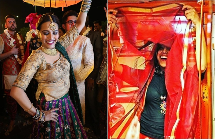 Swara Bhaskar, Swara Brother Ishaan Bhasker, Swara brother got married, swara dancing in veere di wedding, see wonderful pictures of swara bhasker, graceful swara bhasker in wedding, entertainmnet news, bollywood nws, television news, entertainmnet news, bollywood nws, television news