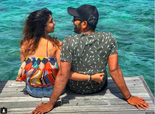 IPL 11, Nidas Trofy, Sports Gallery, jansatta sports gallery, Ritika Sajdeh, rohit sharma, rohit sharma- ritika sajdeh, jansatta photo gallery, cricketer, rohit sharma, indian cricketer rohit sharma