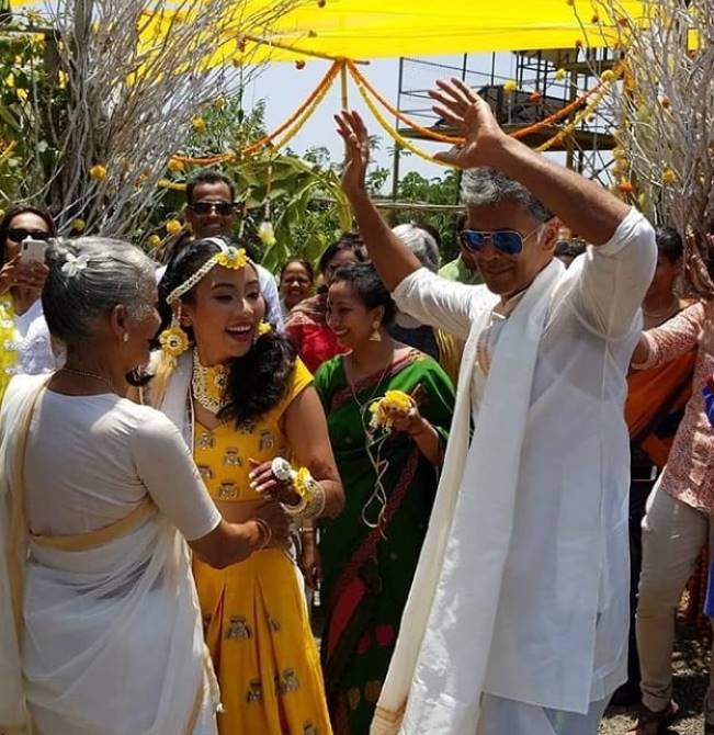 Milind Soman,milind,ankita konwar,Ankita,alibaug