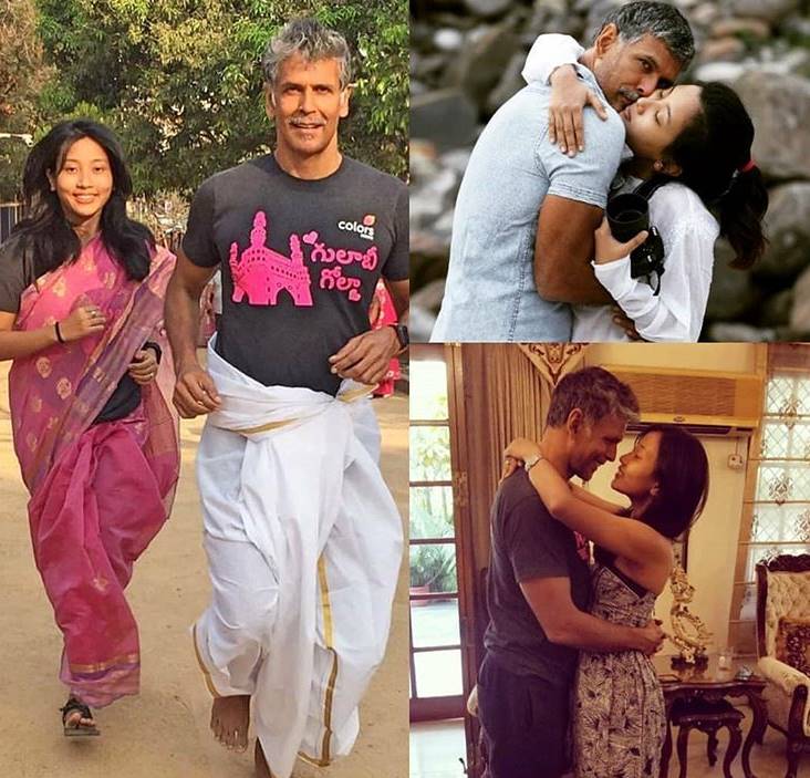 Milind Soman,milind,ankita konwar,Ankita,alibaug