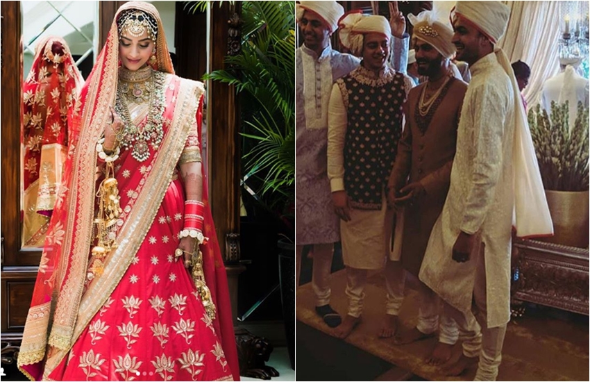 sonam kapoor, sonam kapoor marriage, sonam kapoor wedding, sonam kapoor marriage pics, sonam kapoor wedding pics, anand ahuja, Sonam Kapoor and Anand Ahuja, Sonam Kapoor and Anand Ahuja Wedding, Sonam Kapoor and Anand Ahuja Marriage