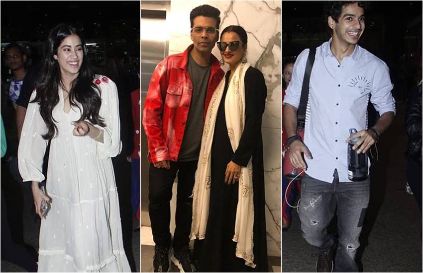 Dhadak screening, rekha, anil kapoor, Dhadak, jhanvi kapoor, ishaan khattar, new upcoming movie dhadak, dhadak dialogue promo, Janhvi and Ishaan, Shashank Khaitan, Chota sa ghaav hai, Moments Of Dhadak, television news,entertainment news, bollywood news, television news, entertainment news, bollywood news, television news, television news,entertainment news, bollywood news, television news, entertainment news, bollywood news, television news, Dhadak screening,