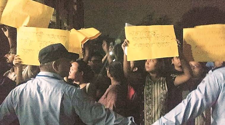 Northeast CM Protest in JNU, Northeast CM Protest, CM Protest, Jawaharlal Nehru University, JNU, Akhil Bhartiya Vidyarthi Parishad, ABVP, Campaign, Pema Khandu, Chief Minister, Arunachal Pradesh, Sarbananda Sonowal, CM, Assam, Biren Singh, CM, Manipur, Koyna Hostel, Mess, Program, JNU, New Delhi, State News, National News, India News, Hindi News