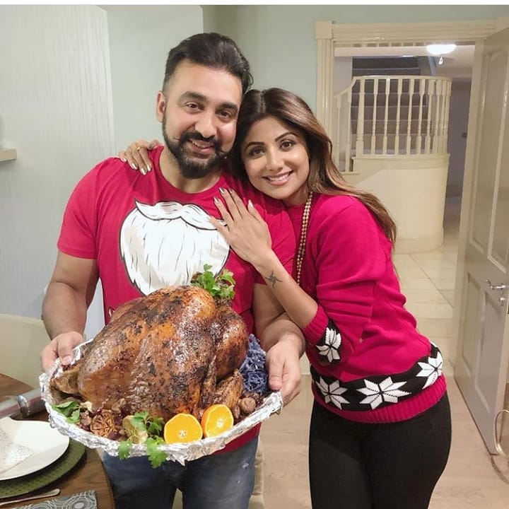 bollywood,bollywood news,shilpa shetty,raj kundra,shilpa shetty and raj kundra christmas,inside shilpa shetty and raj kundra's christmas,shilpa shetty christmas pics