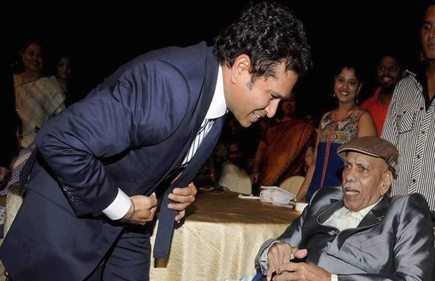 Sachin Tendulkar Coach, Ramakant Achrekar