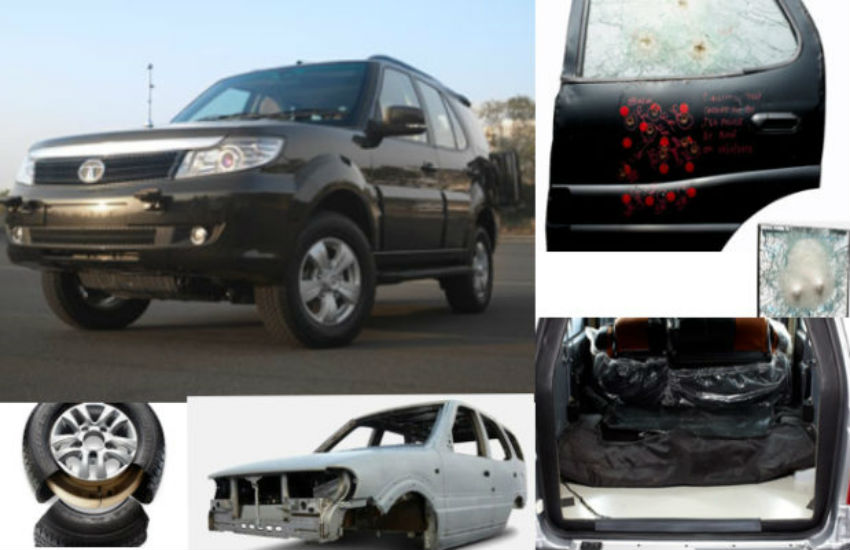 Indian Army Vehicle, tata safari armored 