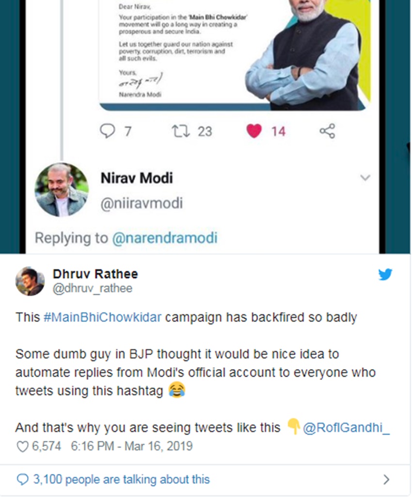 BJP, Twitter