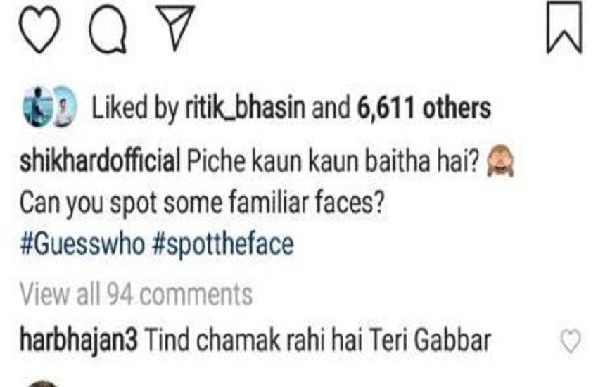 5th ODI, Feroz Shah Kotla Stadium, Delhi, Shikhar Dhawan, Instagram, Harbhajan Singh