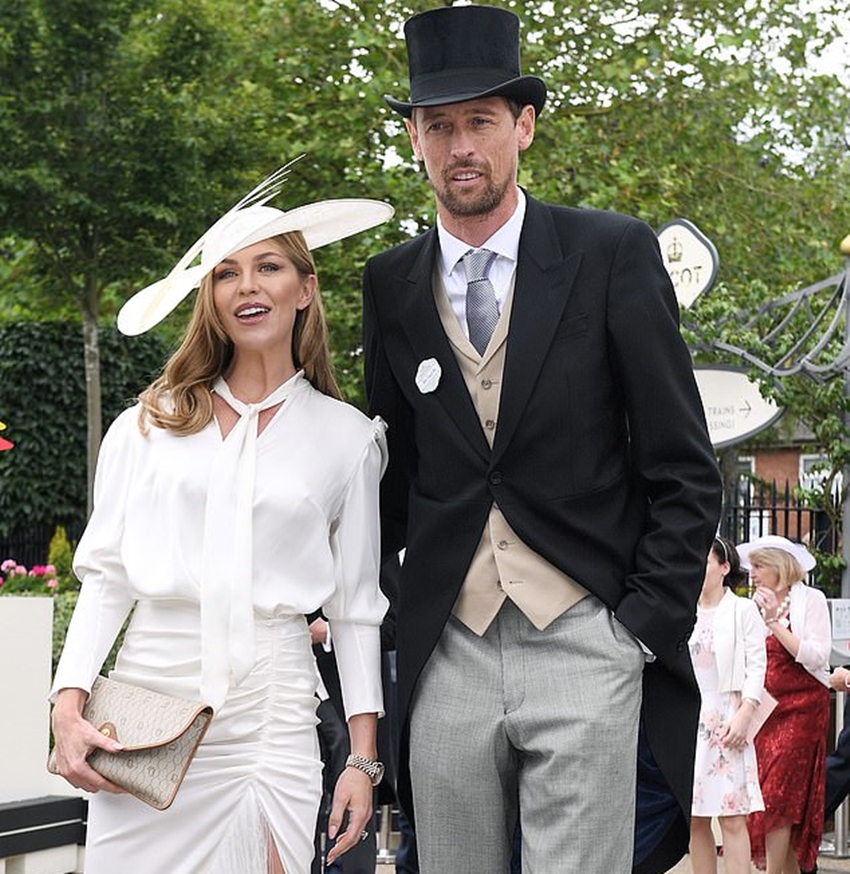 Peter Crouch and Abbey Clancy