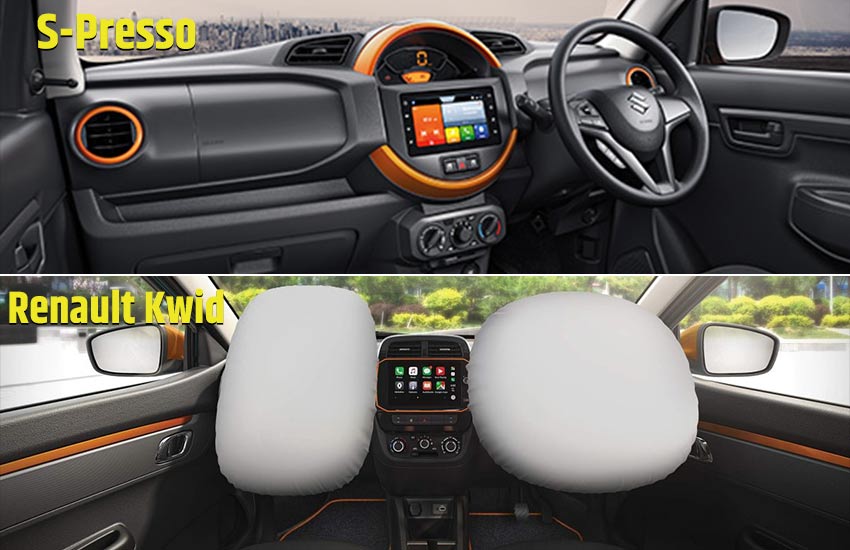 Maruti S-Presso vs Renault Kwid:
