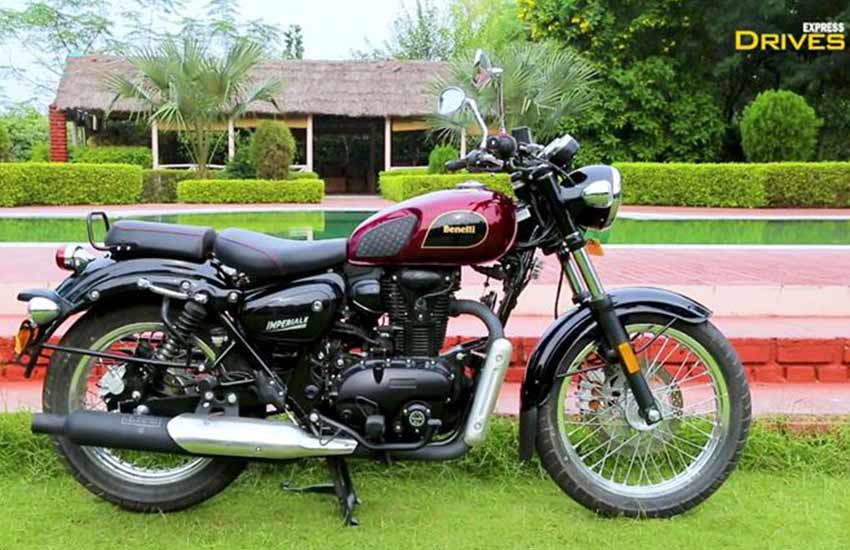 Benelli Imperiale 400 को कंपनी ने रेट्रो लुक दिया है।