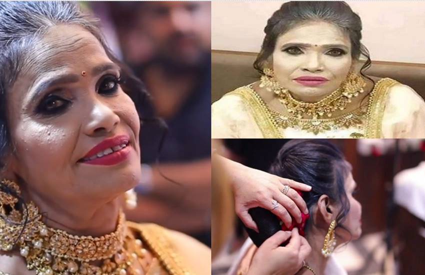 ranu mondal, ranu mondal makeover, ranu mondal makeup, ranu mondal viral photos, ranu mondal songs, ranu mondal makeup photo, ranu mondal trolled
