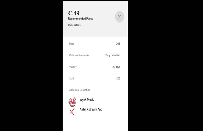 Airtel Recharge Plans