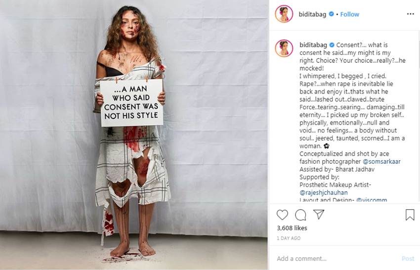 Bidita Bag, nawazuddin siddiqui, Bidita Bag instagram, bidita bag bio, Bidita Bag consent video, consent video, Bidita Bag Babumoshai Bandookbaaz, bidita das campaign, campaign against molestation, bidita bag video, bidita bag photos, latest bollywood photos, Bollywood Photos, Latest Bollywood Photographs, Bollywood Images, Latest Bollywood photos nawazuddin siddiqui, woman empowerment, entertainment, viral bollywood news, bollywood trending news, news in trend, latest bollywood news