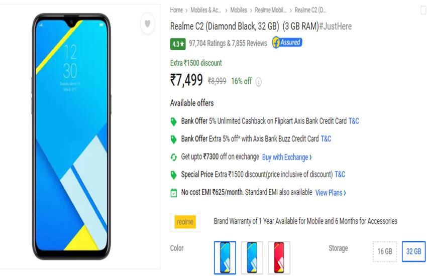 Realme C2