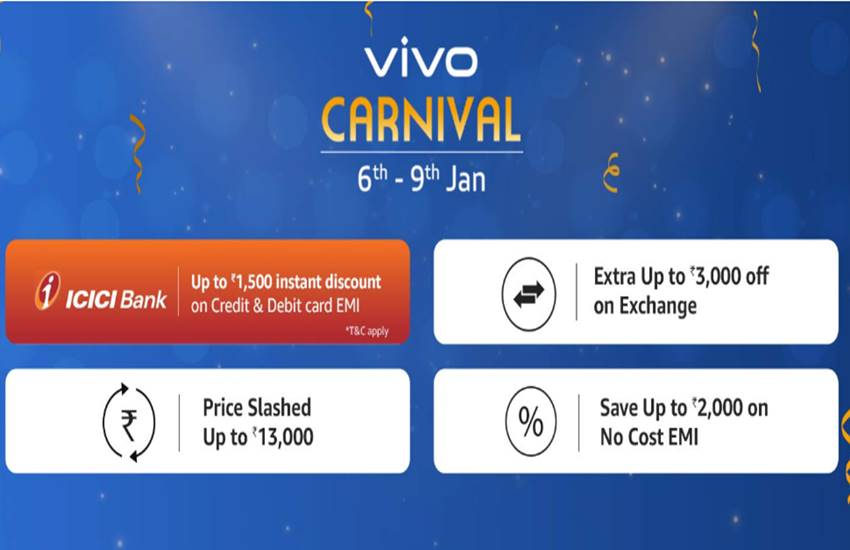 Vivo Carnival Sale, Amazon
