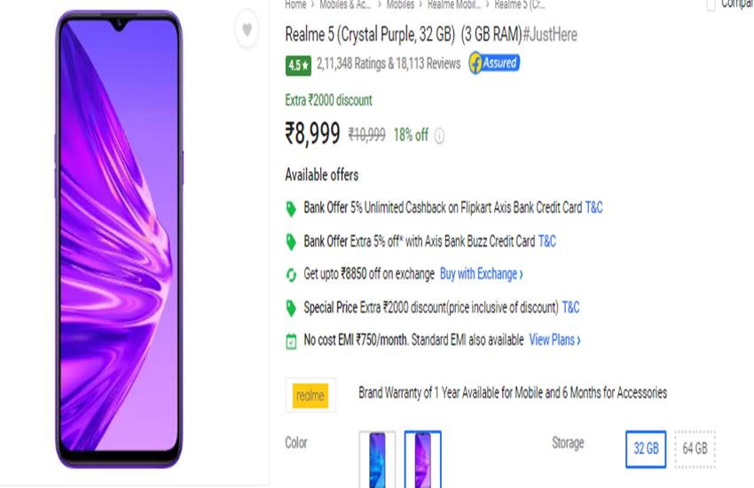 Realme 5