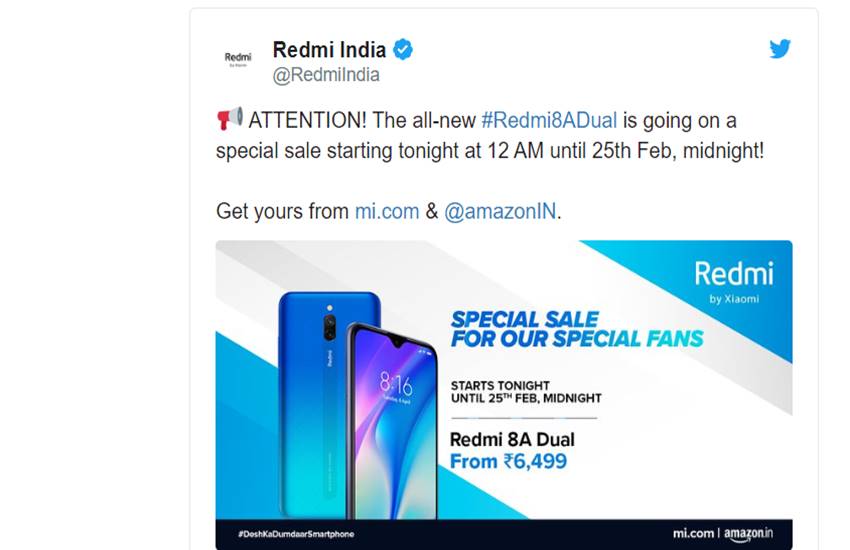 Xiaomi Redmi 8A Dual