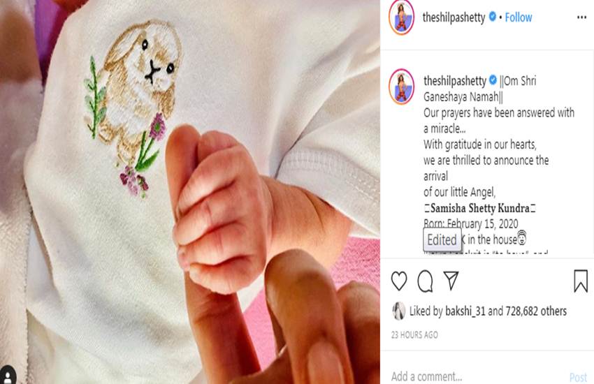 shilpa shetty, shilpa shetty kundra, shilpa shetty daughter, shilpa shetty son, shilpa shetty blessed with a baby girl, shilpa shetty kundra become mother, शिल्पा शेट्टी, entertainment news