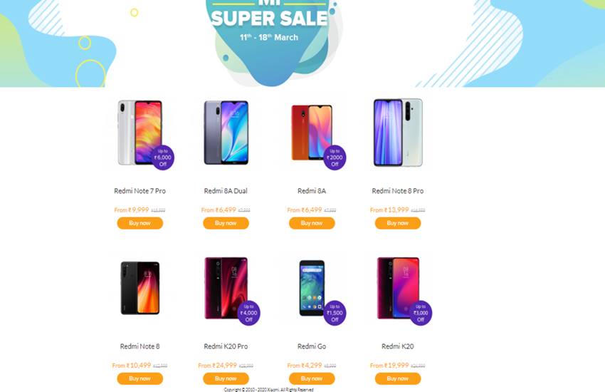 Mi Super Sale