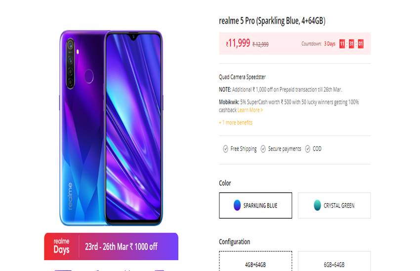Realme Sale