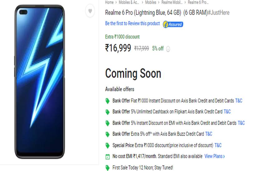Realme 6 Pro Price in India