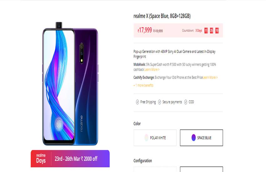 Realme Sale