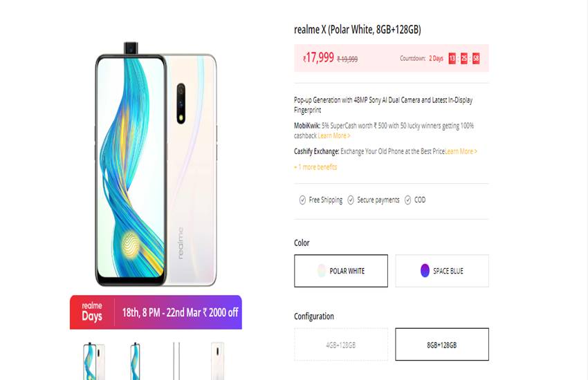Realme Days Sale