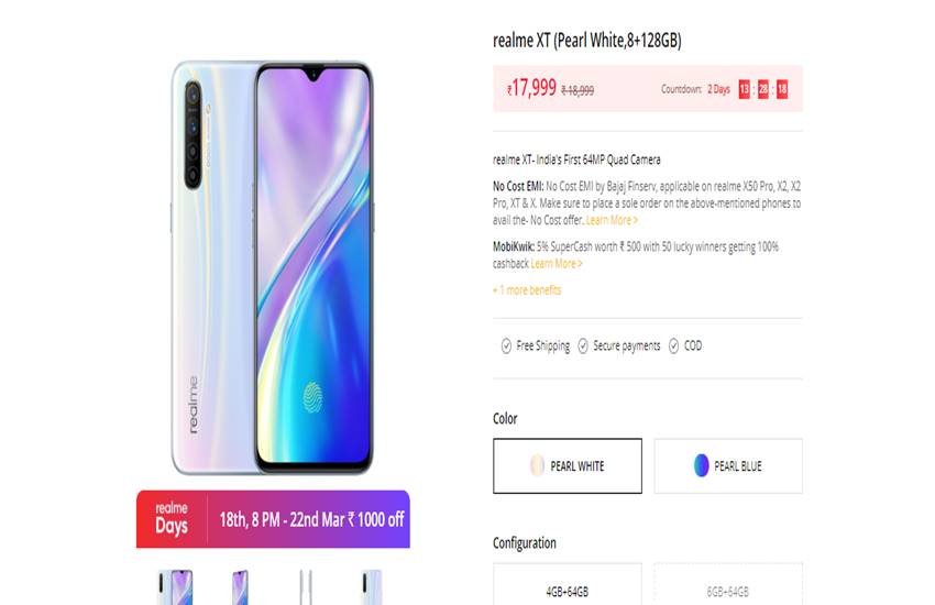 Realme Days Sale