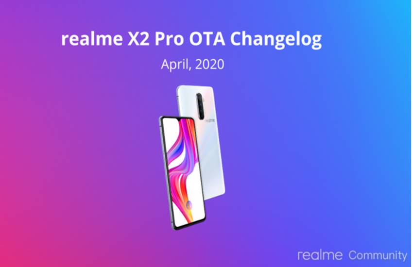 Realme X2 Pro Update