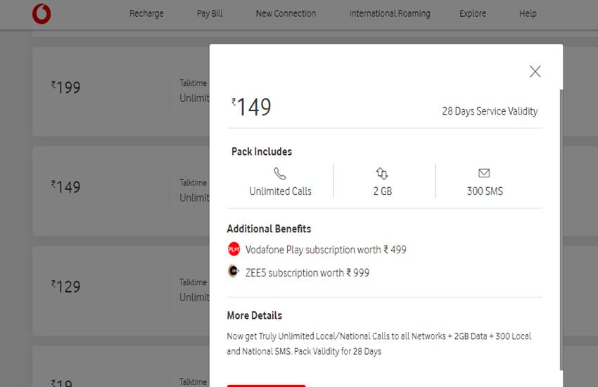 Vodafone Plans
