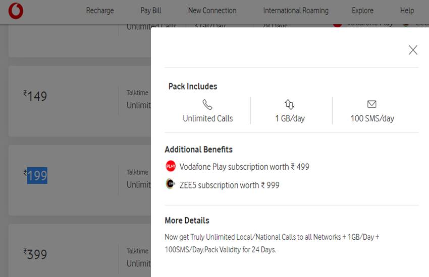 Vodafone Plans