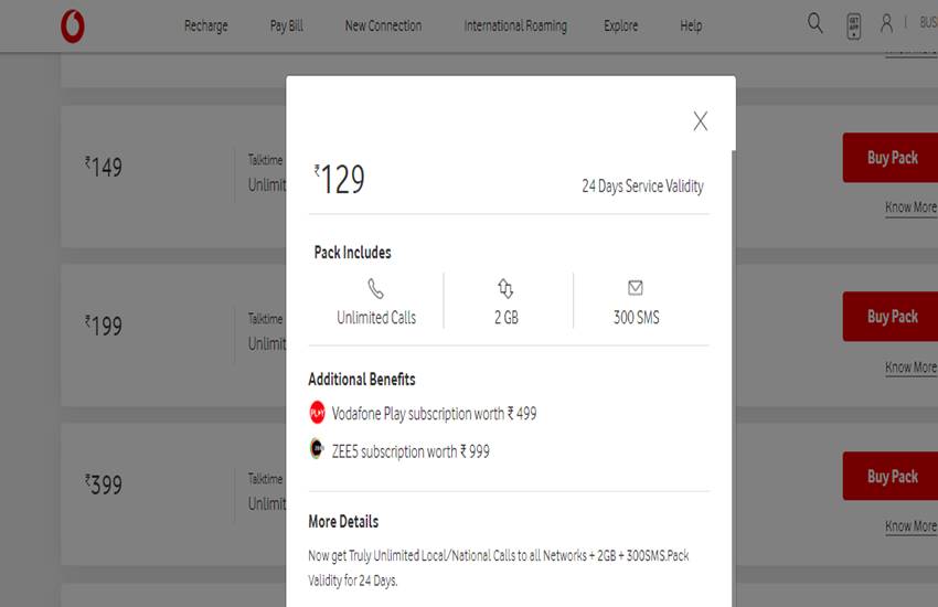 Vodafone Plans